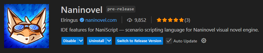 VsCode+NaniPlugin
